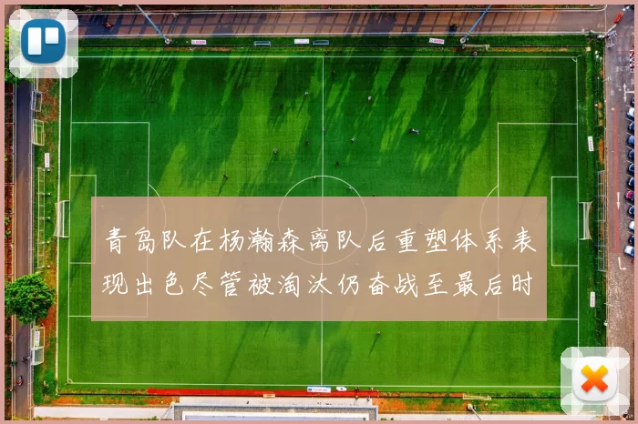青岛队在杨瀚森离队后重塑体系表现出色尽管被淘汰仍奋战至最后时刻